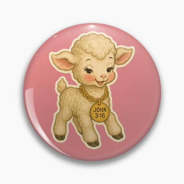 Item preview, John 3:16 Bling Lamb  designed and sold by Bookgurl23.