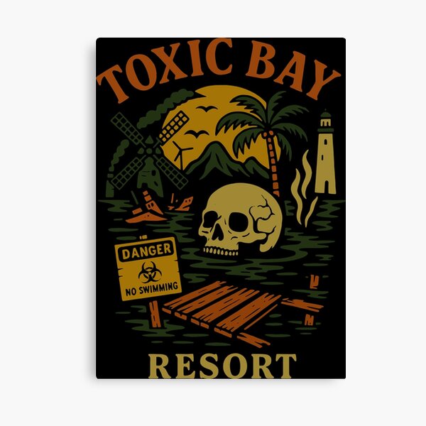 Aperçu de l'œuvre Toxic Bay Resort créée et vendue par Nerd Out!.