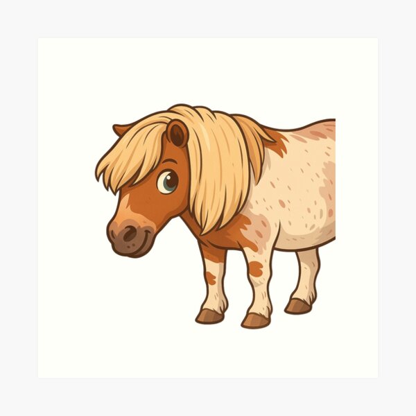 Item preview, Larry the Pony designed and sold by Adri Doodles .