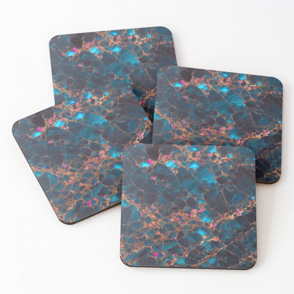 Item preview, Pink Ocean Blue Black Gold Marble Trendy Collection designed and sold by TrendyDesigne412.
