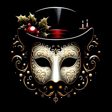 Artwork thumbnail, A Holly Christmas Phantom of the Opera by NerdiPop