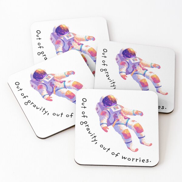 Item preview, Out of Gravity, Out of Worries – Chill Astronaut Space Vibe Design designed and sold by SearionStudio.