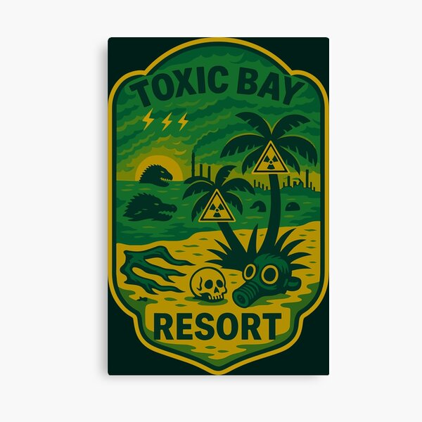 Aperçu de l'œuvre Toxic Bay Resort créée et vendue par Nerd Out!.