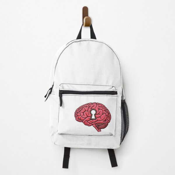 Item preview, Brain and Keyhole Embroidered Style designed and sold by Yellow Fox.