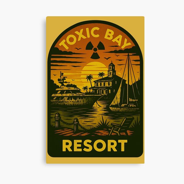 Aperçu de l'œuvre Toxic Bay Resort créée et vendue par Nerd Out!.