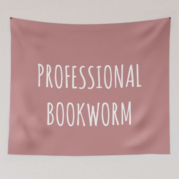 Item preview, Professional Bookworm, Unique designed and sold by villacreativa.