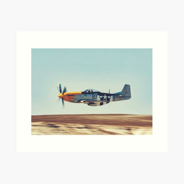 Item preview, The iconic P-51 Mustang designed and sold by Drawings Project.