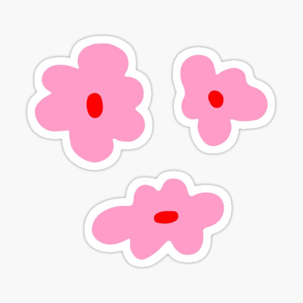 Item preview, Happy Minimal Flowers - Pink designed and sold by Varga Aniko.
