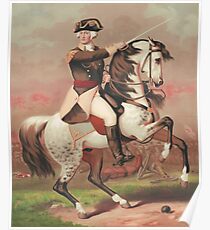 George Washington at the Battle of Trenton Poster