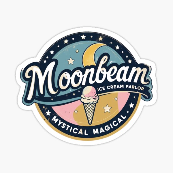Item preview, BENSON BOONE MOONBEAM ICE CREAM  designed and sold by Capy's Creations | Pop culture & Nostalgia.
