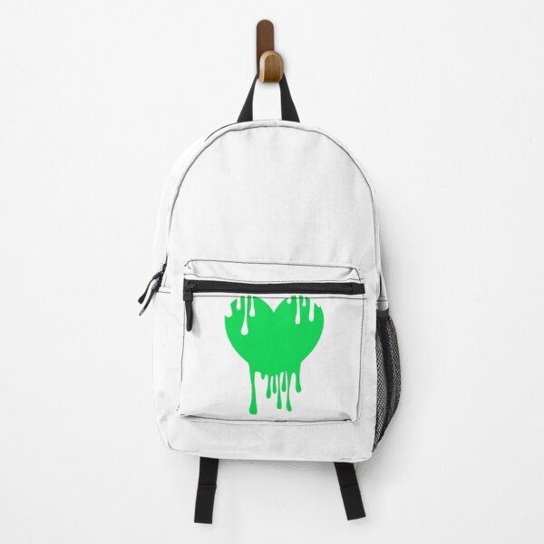 Item preview, Neon Green Dripping Heart – Toxic Love Pop Art Clipart designed and sold by ArtfulWeave.