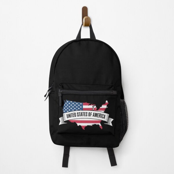 Item preview, USA Flag Map designed and sold by Paper Drip.
