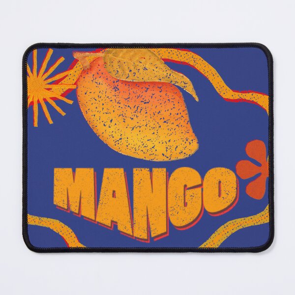 Item preview, Retro Mango Fruit Sticker Label designed and sold by Wordsmith-Wear.