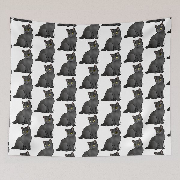 Item preview, Cat - American Bobtail - Shorthair Tuxedo designed and sold by Jennifer Stolzer.