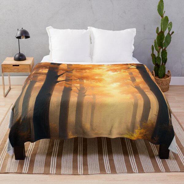 Item preview, Golden Autumn Pathway designed and sold by oanaunciuleanu.