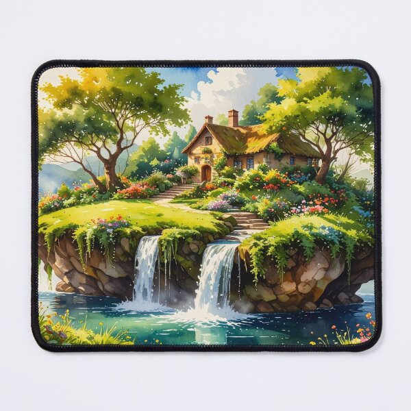 Item preview, Whimsical Fantasy Island Landscape designed and sold by SatoriLandscapes.