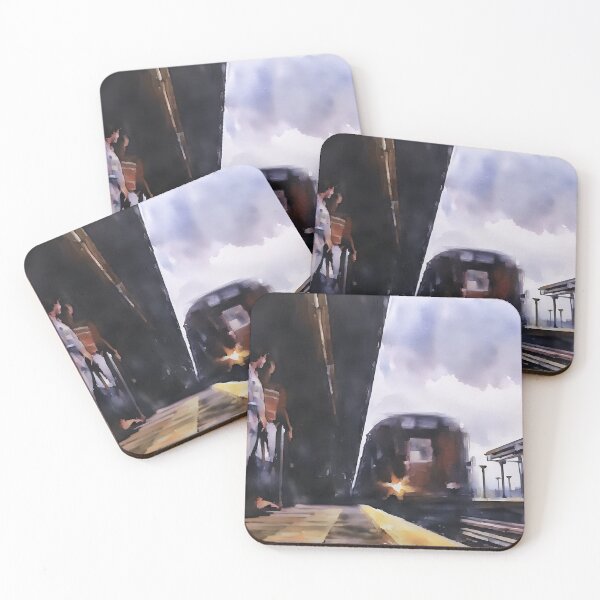 Item preview, Stand Behind the Yellow Line designed and sold by RCWatercolours.