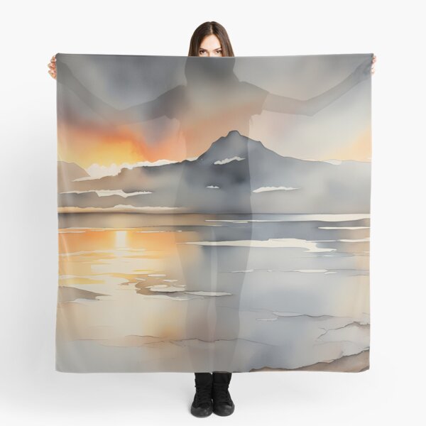 Item preview, Ambient Mountain Lake Dawn designed and sold by BookCovered.