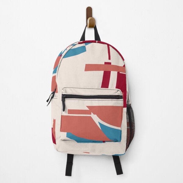 Item preview, Terracotta Blue Burgundy Beige Crest-like Southwest Art Design designed and sold by ElasticPixels.