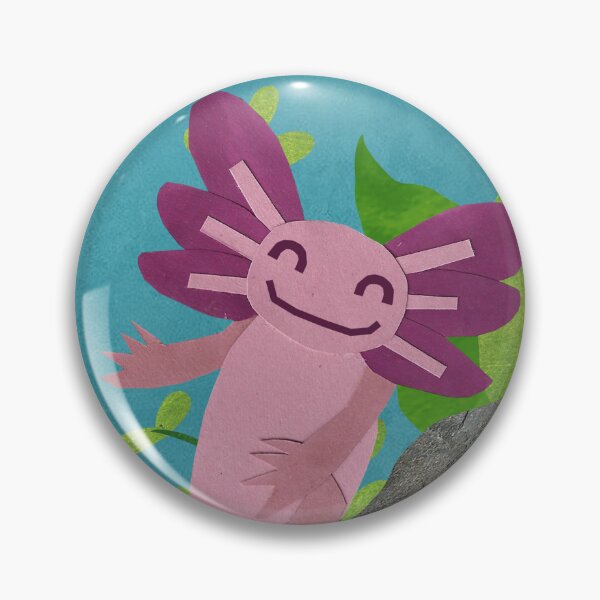 Item preview, Always Smiling Axolotl designed and sold by LailaGClark.