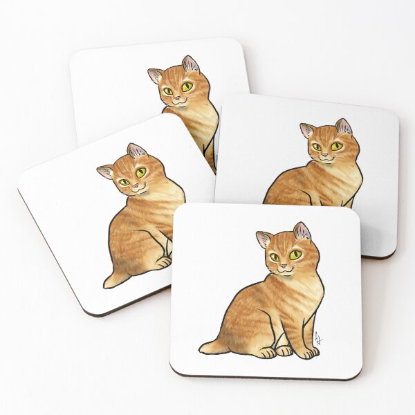 Item preview, Cat - American Bobtail - Shorthair Marmalade designed and sold by Jennifer Stolzer.