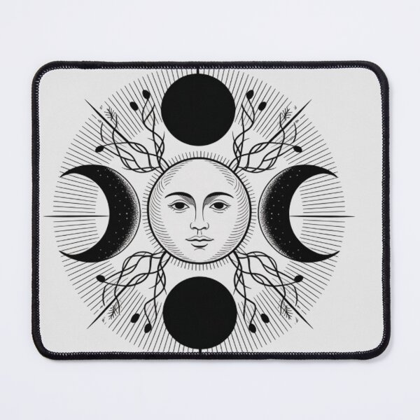 Item preview, Mystical Sun & Moon Phases | Celestial Boho Vibes designed and sold by BasmaAtef.