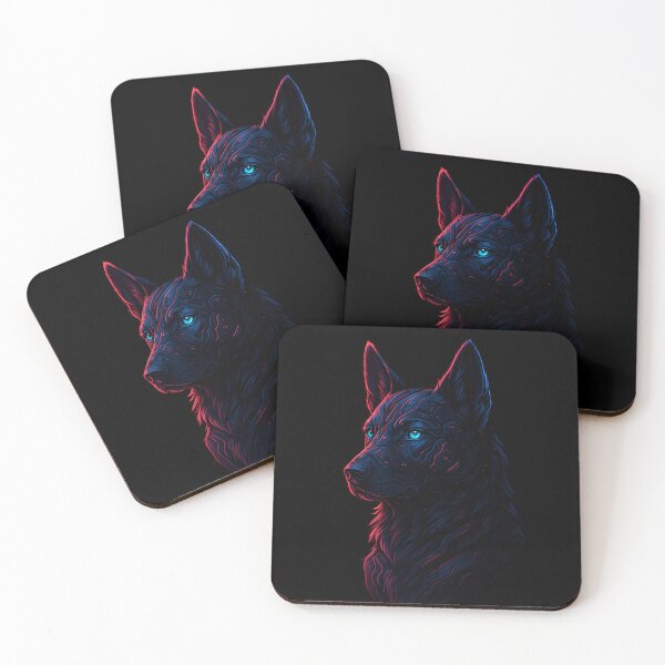 Item preview, Neon Beast: Cyberpunk Animals designed and sold by Design_Your_Day.