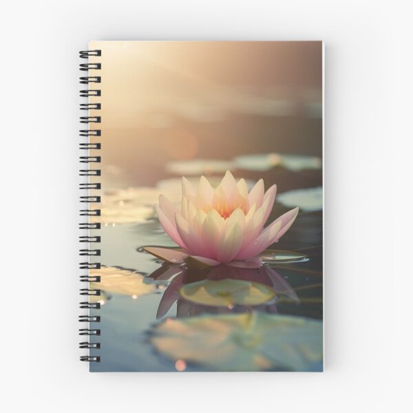 Item preview, Peaceful Sunrise Water Lotus designed and sold by ArteMinds.