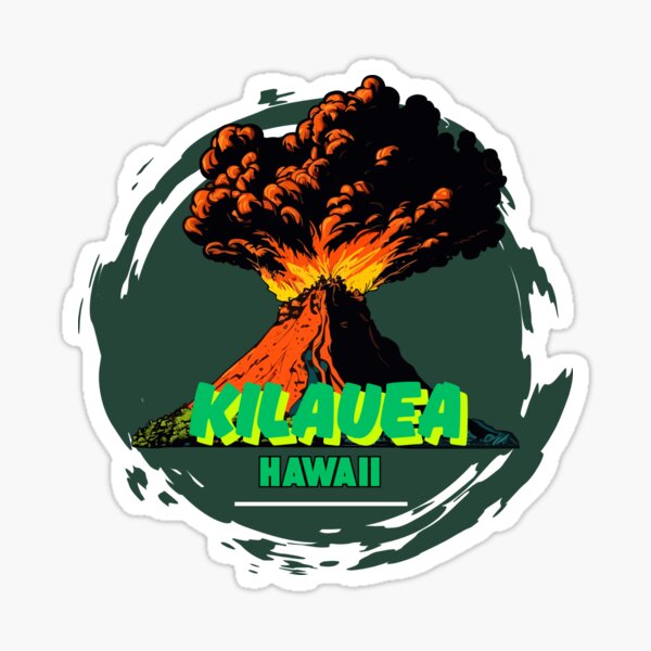 Item preview, Kilauea Volcano designed and sold by Red-forever.