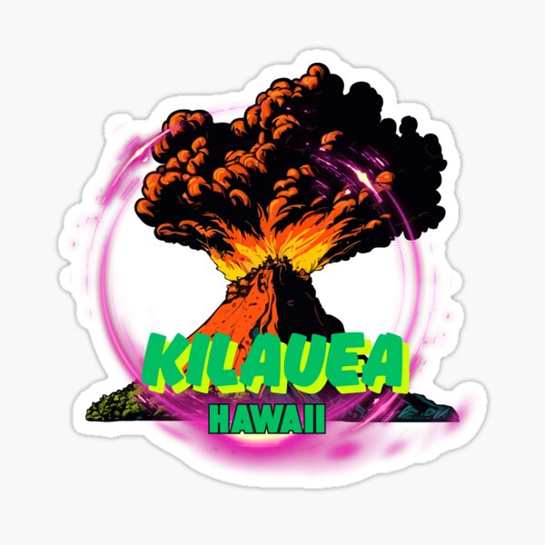 Item preview, Kilauea Volcano designed and sold by Red-forever.
