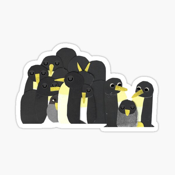 Item preview, Stay warm penguin! Single  designed and sold by LailaGClark.