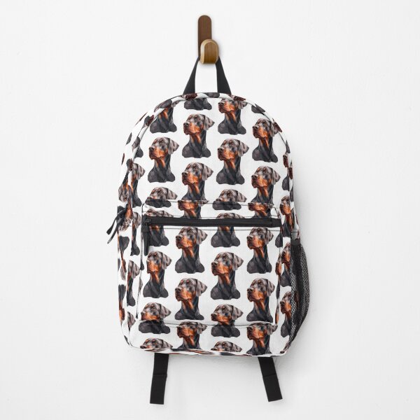 Item preview, Realistic Doberman Pinscher Dog Portrait designed and sold by CreativeLarysa.