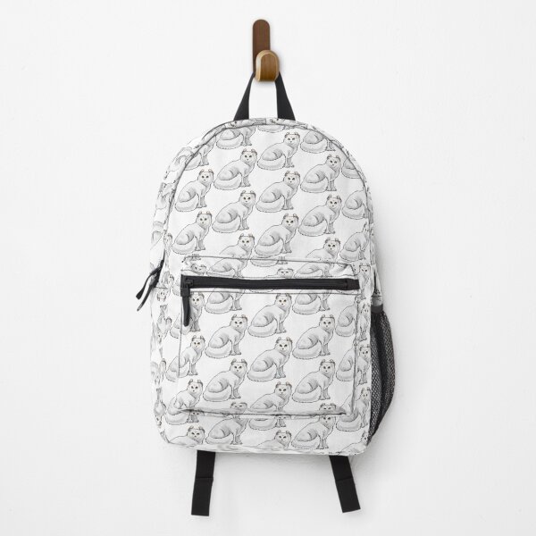 Item preview, Cat - American Curl - White designed and sold by Jennifer Stolzer.