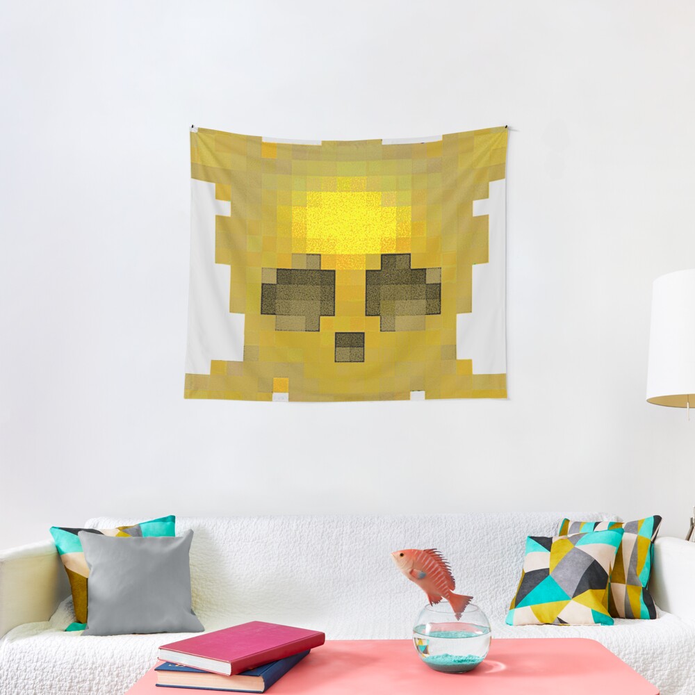 Emojii skullii-pix • 11 Tapestry