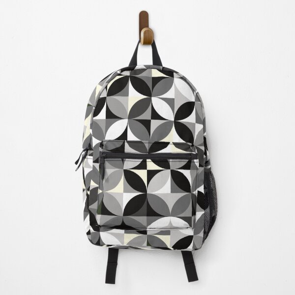 Item preview, Monochrome Geometric Circle Tile Pattern – Modern Abstract Design designed and sold by TWPub.