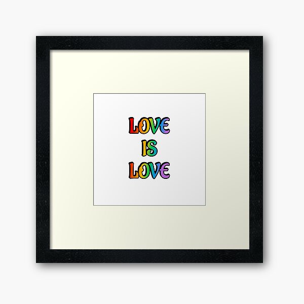 Item preview, Rainbow Love is Love  Pride Month designed and sold by Inspirationmotivation.