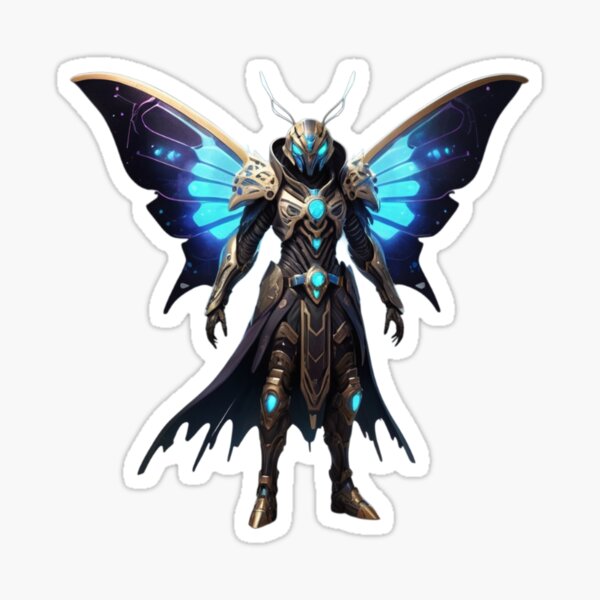 Item preview, Noctra a silent moth assassin designed and sold by PlatyPunk1000.