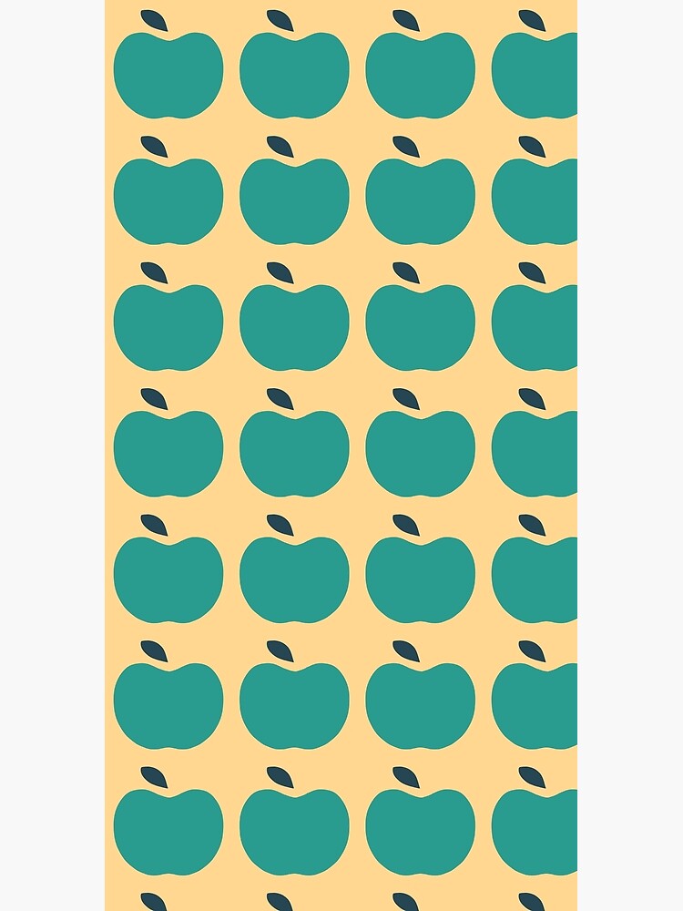 Thumbnail 3 of 3, Duffle Bag, Green Apples | Edible Garden | Abstract Fruit Pattern designed and sold by slavitriart.