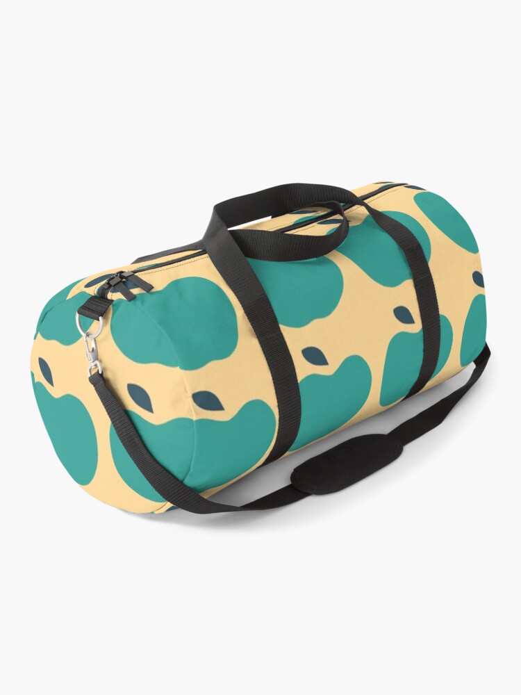 Thumbnail 1 of 3, Duffle Bag, Green Apples | Edible Garden | Abstract Fruit Pattern designed and sold by slavitriart.