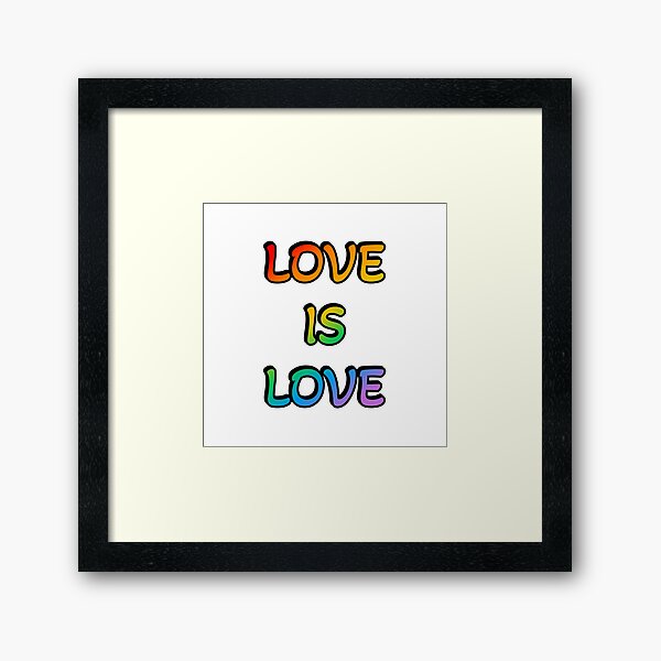 Item preview, Rainbow Love is Love  Pride Month designed and sold by Inspirationmotivation.