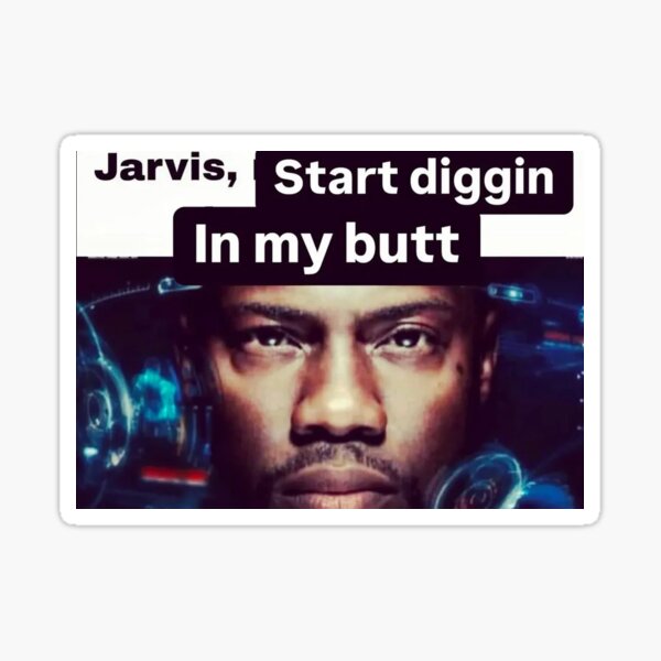 Item preview, Jarvis Meme designed and sold by Ordinary Items.