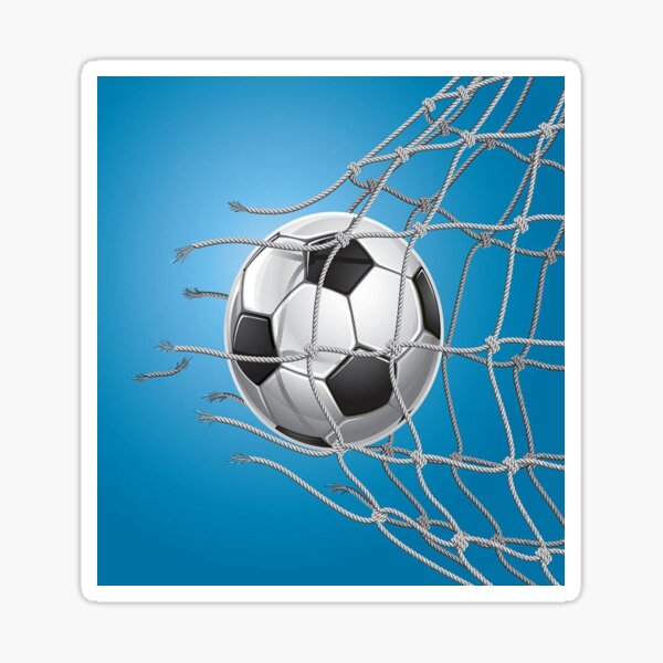 Item preview, Goal Scored – Soccer Ball Hits the Net with Power designed and sold by Shobha ..
