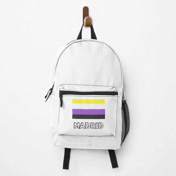 Item preview, Non Binary Pride Flag Madrid designed and sold by Inspirationmotivation.