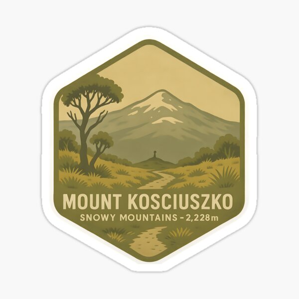 Item preview, Mount Kosciusko designed and sold by LoveLabDesign.