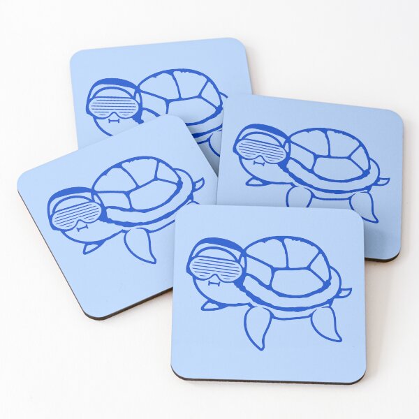 Item preview, Water Turtle DJ Music Notes Listen Headphone Cool Glasses designed and sold by shirt-o-mat.