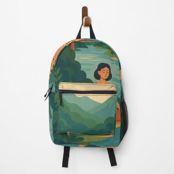 Item preview, Rishikesh – Ganges View with Lakshman Jhula, Uttarakhand designed and sold by Aryabek.