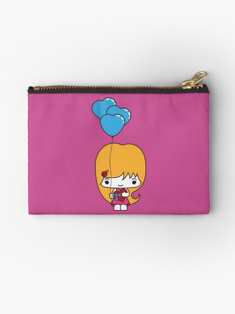 Thumbnail 1 of 4, Zipper Pouch, Be my valentine designed and sold by biucca.