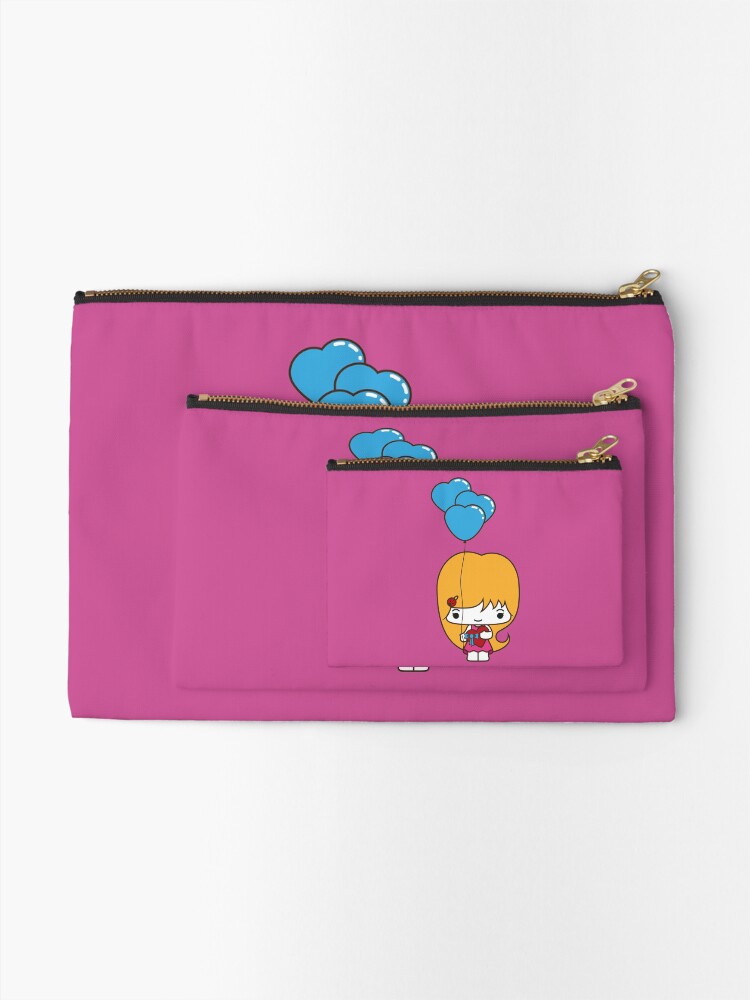 Thumbnail 2 of 4, Zipper Pouch, Be my valentine designed and sold by biucca.