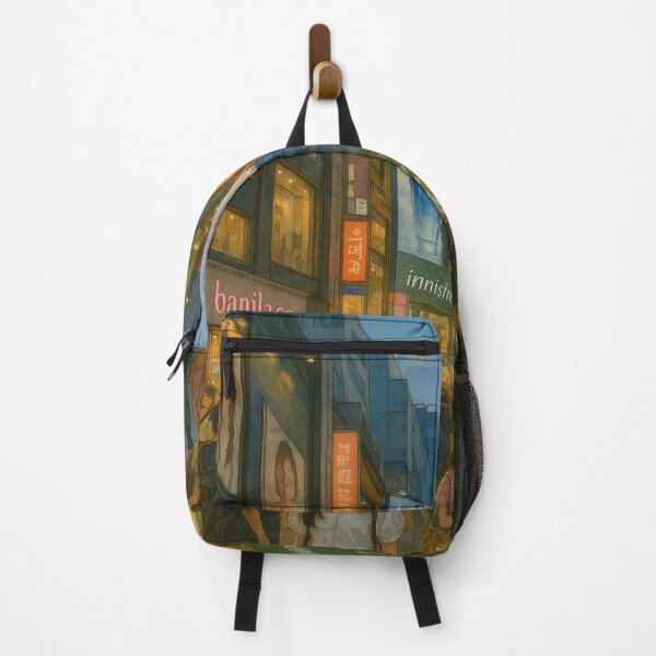Item preview, Myeong-dong Street View at Dusk, Seoul designed and sold by Aryabek.