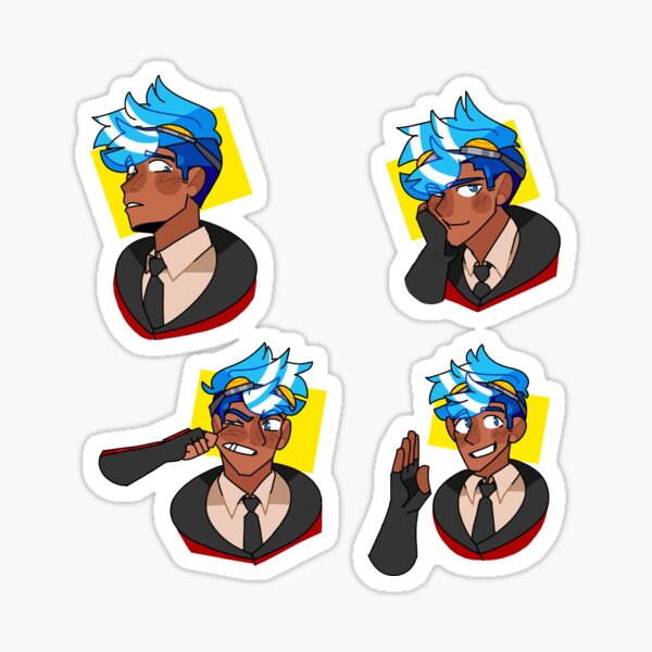 Item preview, RWBY Neptune Sticker Sheet designed and sold by pilot-boi.